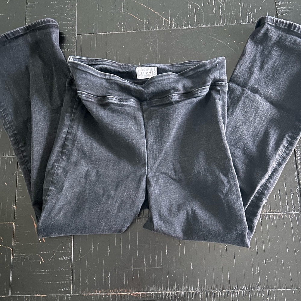 FRAME JEANS The Jetset Crop Mini Boot